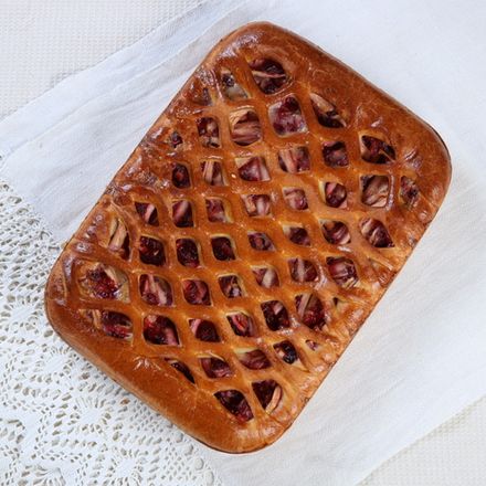 Пирог с ревенем