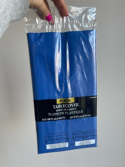 Скатерть п/э Bright Royal Blue (Синий) 1,4х2,75мA