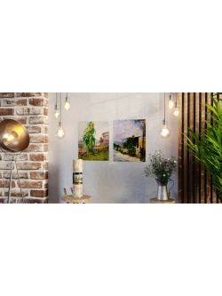 Картины-наклейки на стену для декора интерьерные №64