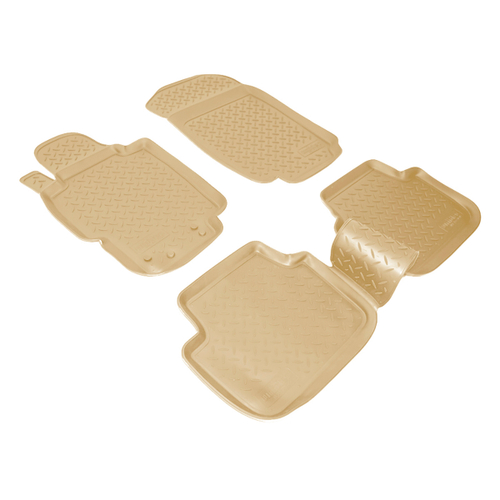 Ковры в салон Norplast/Unidec для Honda Accord VII в кузове EU CL (2003-2008), Бежевый, арт.NPL-Po-30-05-B