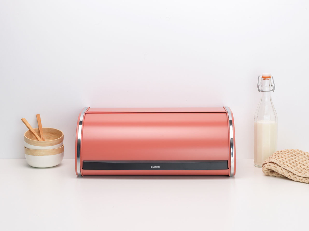 Хлебница со сдвигающейся крышкой Brabantia Терракотовая 304781