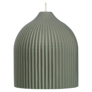 Свеча декоративная цвета шалфея из коллекции edge, 10,5см