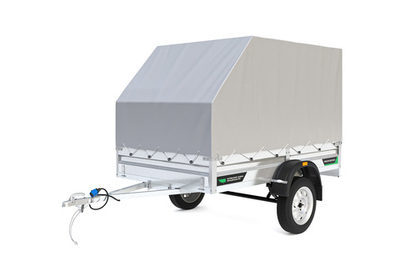 Тент + каркас на прицеп 2515- 03 (05) скошенный