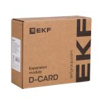 Модуль расширения дискретных сигналов GL200-DO16 токоприемный D-CARD EKF