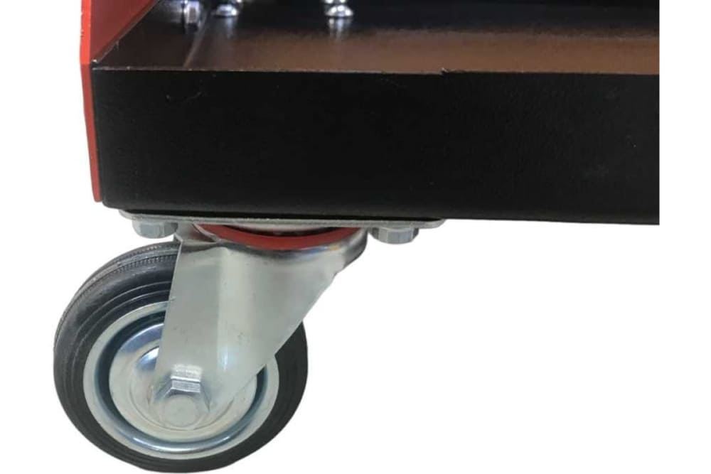 Подкатной ремонтный стул GWT-R1 Great Wolf (красный)