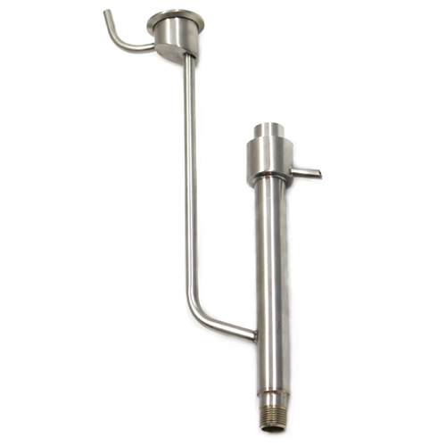 Попугай нержавейка подвесной DN2" резьба 1/2