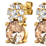 Серьги Dyrberg Kern BECKIA SG GOLDEN / CRYSTAL 460068