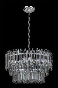Подвесная люстра 8*Е14 LE9017/400 CH хром Catherine Leon