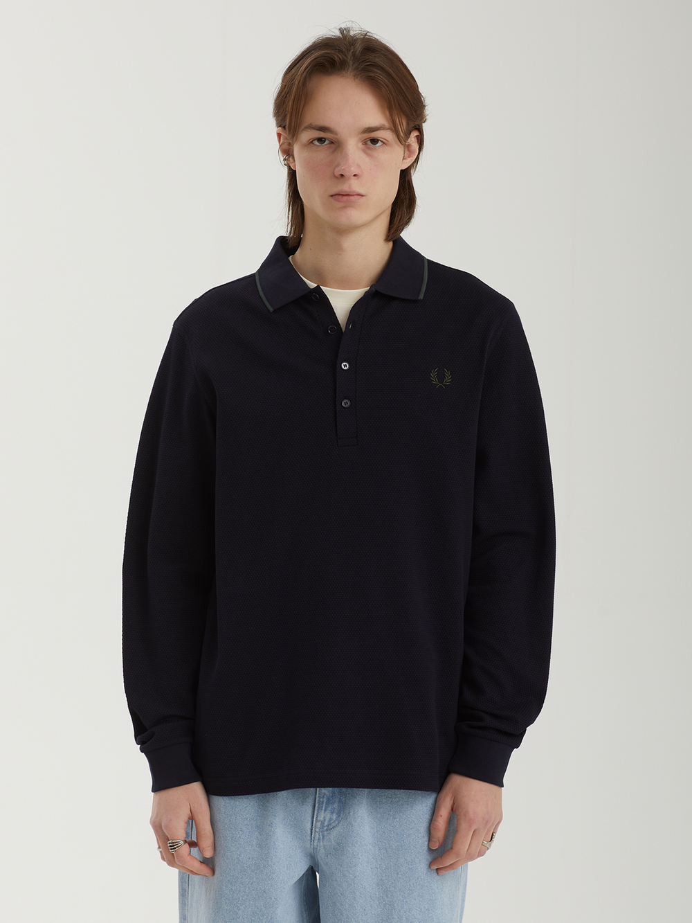 Мужская Рубашка-поло Textured