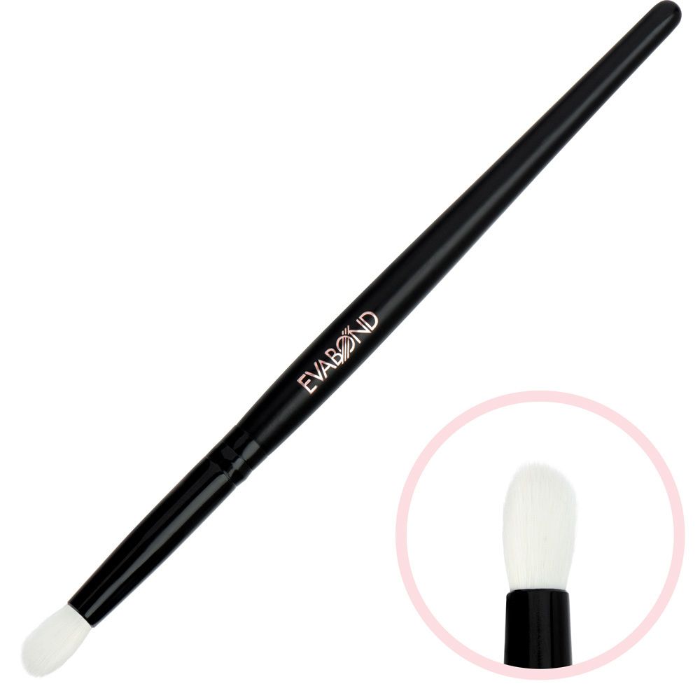 Кисть Black макияжная для теней конусная EVABOND