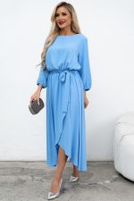 Платье Мишель (голубой) Р11-1210 Nikol (Акция)