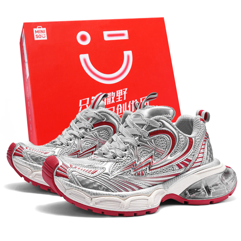 Miniso Lightning Vengeance Storm Collection Chunky Sneakers