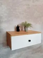 Тумба подвесная с выдвижным ящиком