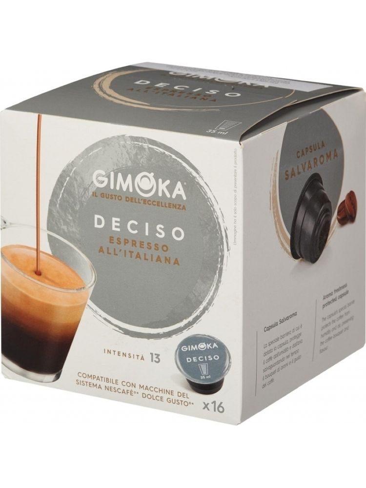 Кофе в капсулах Dolce Gusto Gimoka Deciso 96 шт