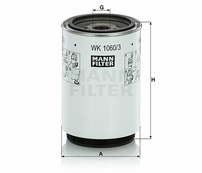 Фильтр топливный WK 1060/3 x