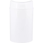 Контейнер для мусора Breeze 1,6л (белый)