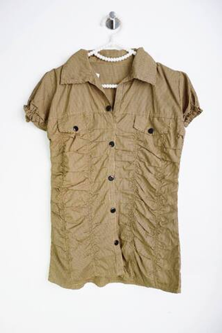 Блузка для стильной девушки, визуально на 44 размер