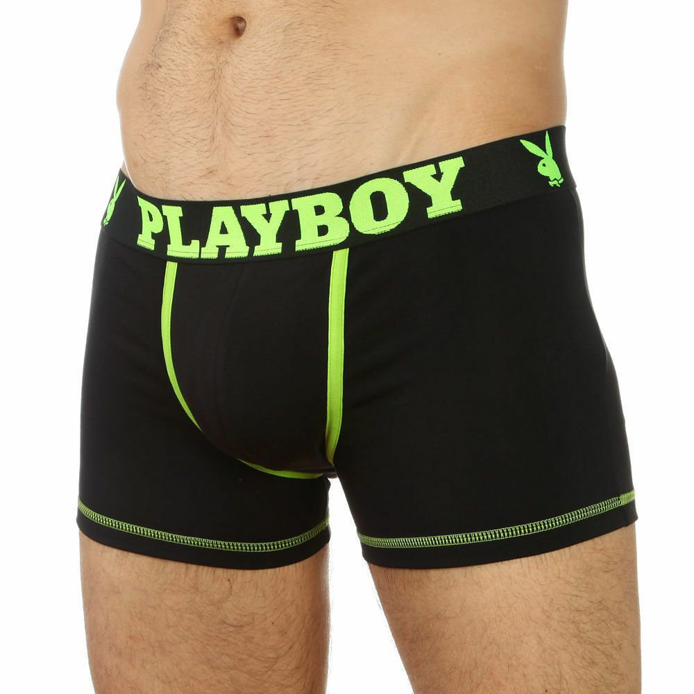 Мужские трусы боксеры черные  E5 Underwear Cotton 023