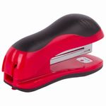 Степлер №10 BRAUBERG "JET", до 15 листов, эргономичный, красно-черный, 229686
