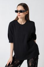 Фуфайка (футболка) женская Гретта-2 Виотекс ЧЁРНЫЙ