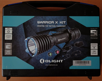 Фонарь Olight Warrior X Turbo Kit