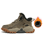 JEEP SPIRIT Black Myth Thermal Waterproof Abrasion Resistant Height Increasing Short Mid Calf Outdoor Boots Men"s