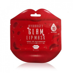Beauugreen Hydrogel Glam Lip Mask Rose гидрогелевые патчи для губ с розой