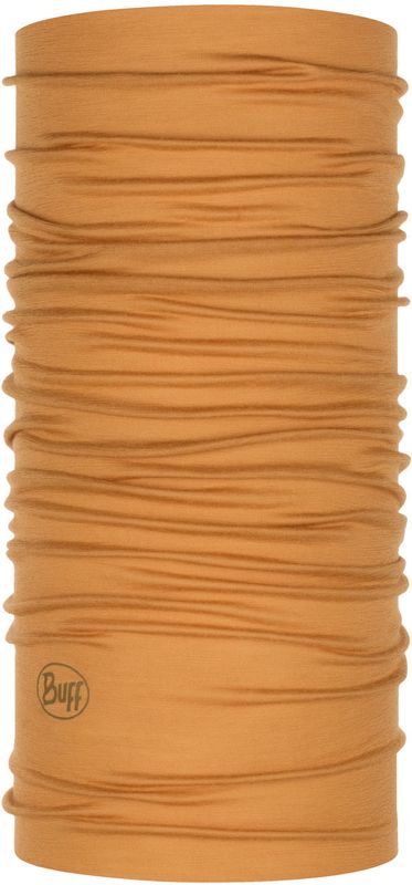 Тонкий шерстяной шарф-труба Buff Wool lightweight Solid Camel Фото 1