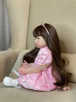 Кукла Реборн виниловая 55см в пакете (FA-272)