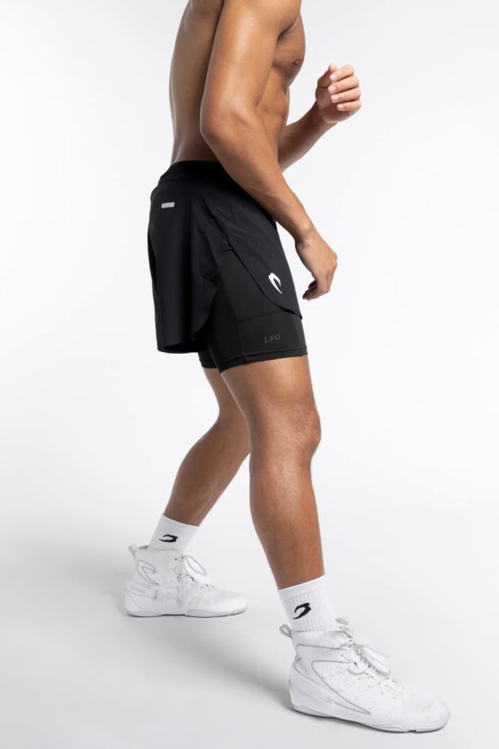 Шорты BOXRAW Tunero 2 в 1 черные