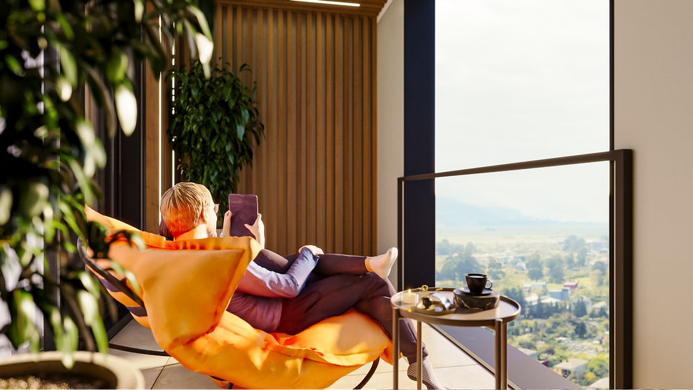 ЖК "STAY&RENT" Грузия, Батуми. Жилой комплекс премиум-класса в новом центре города. Рядом пляж 850м, парк Качиньских, велодорожки, ТРЦ и аэропорт в 5 минутах. Победитель European Property Awards 2025- 2026 в номинации «Многофункциональные комплексы»