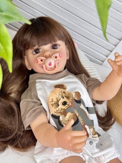 Кукла Реборн виниловая 55см в пакете (FA-290)