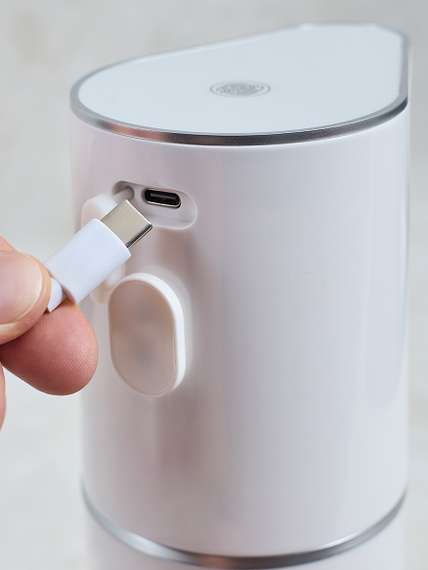 Диспенсер сенсорный для жидкого мыла lume, 350 мл, белый