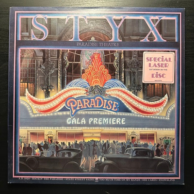 Styx - Paradise Theatre (Голландия 1981г.)