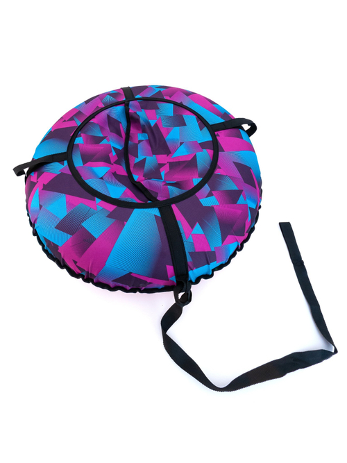 Тюбинг 80 см камера, верх-оксфорд, низ-пвх, принт Геометрия