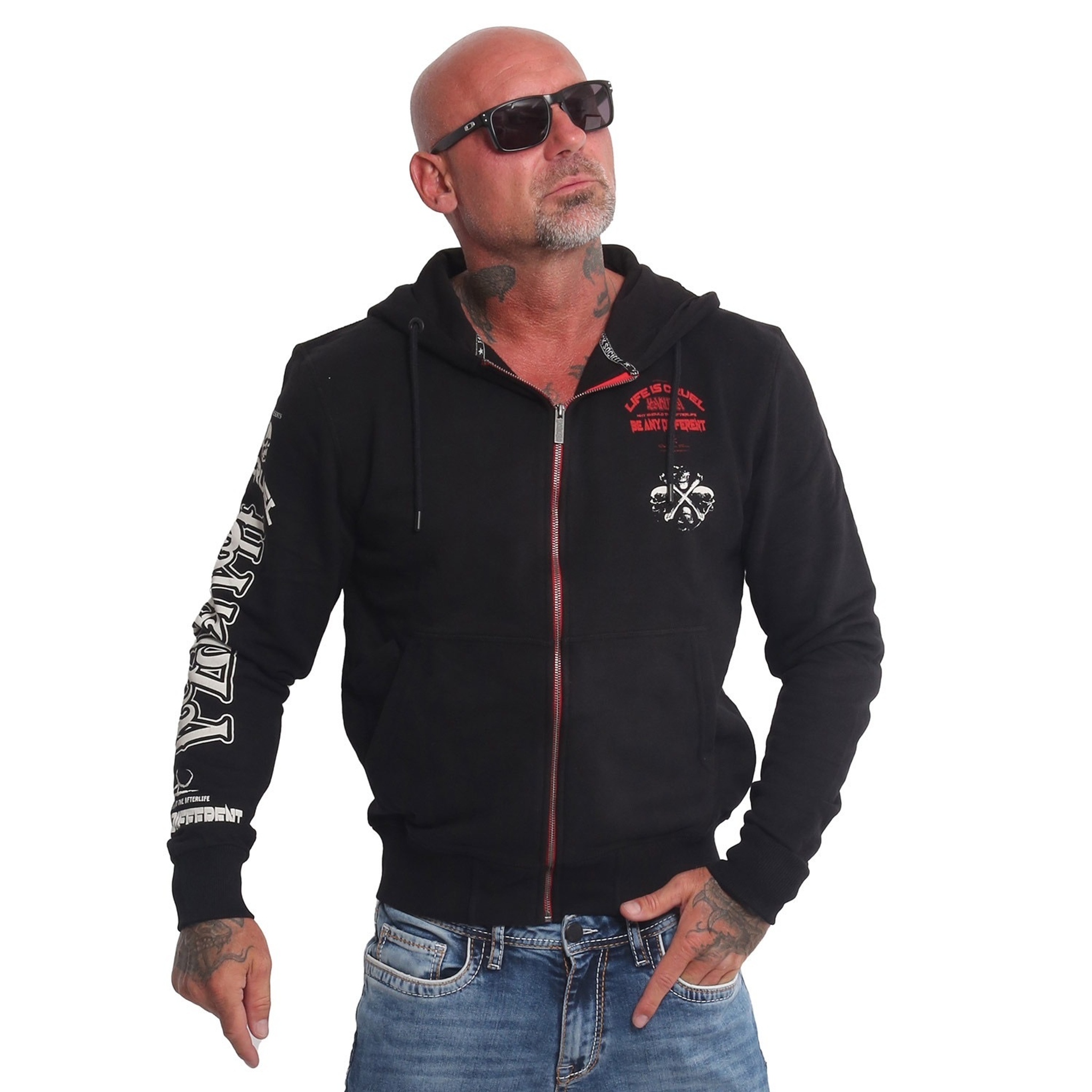 Толстовка YAKUZA Cruel Hoodie Black