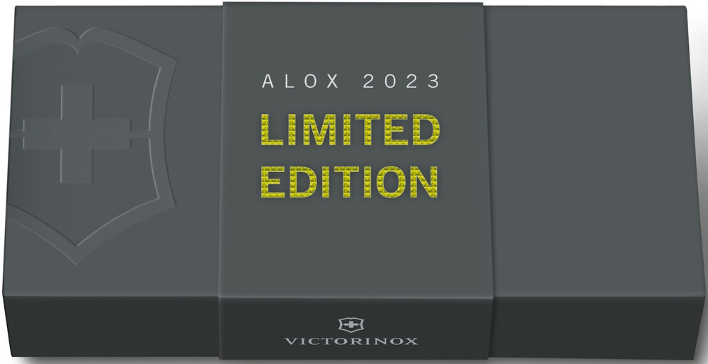 Нож перочинный Victorinox Classic SD Alox, 58 мм, 5 функций, желтый, подарочная коробка