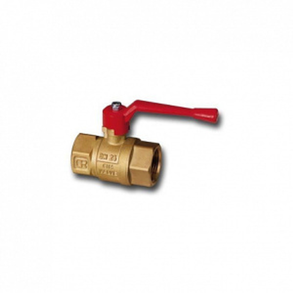 Кран шаровой 12CR 1.1/2" серии Т12 корроз. латунь полнопроходной PN32 BB рычаг