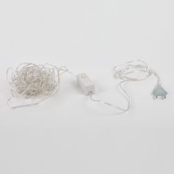 ULD-S1000-100-DTA WARM WHITE IP20 DEW BAND Гирлянда светодиодная Полоса. 10м. 100 светодиодов. Теплый белый свет. Провод прозрачный. ТМ Uniel