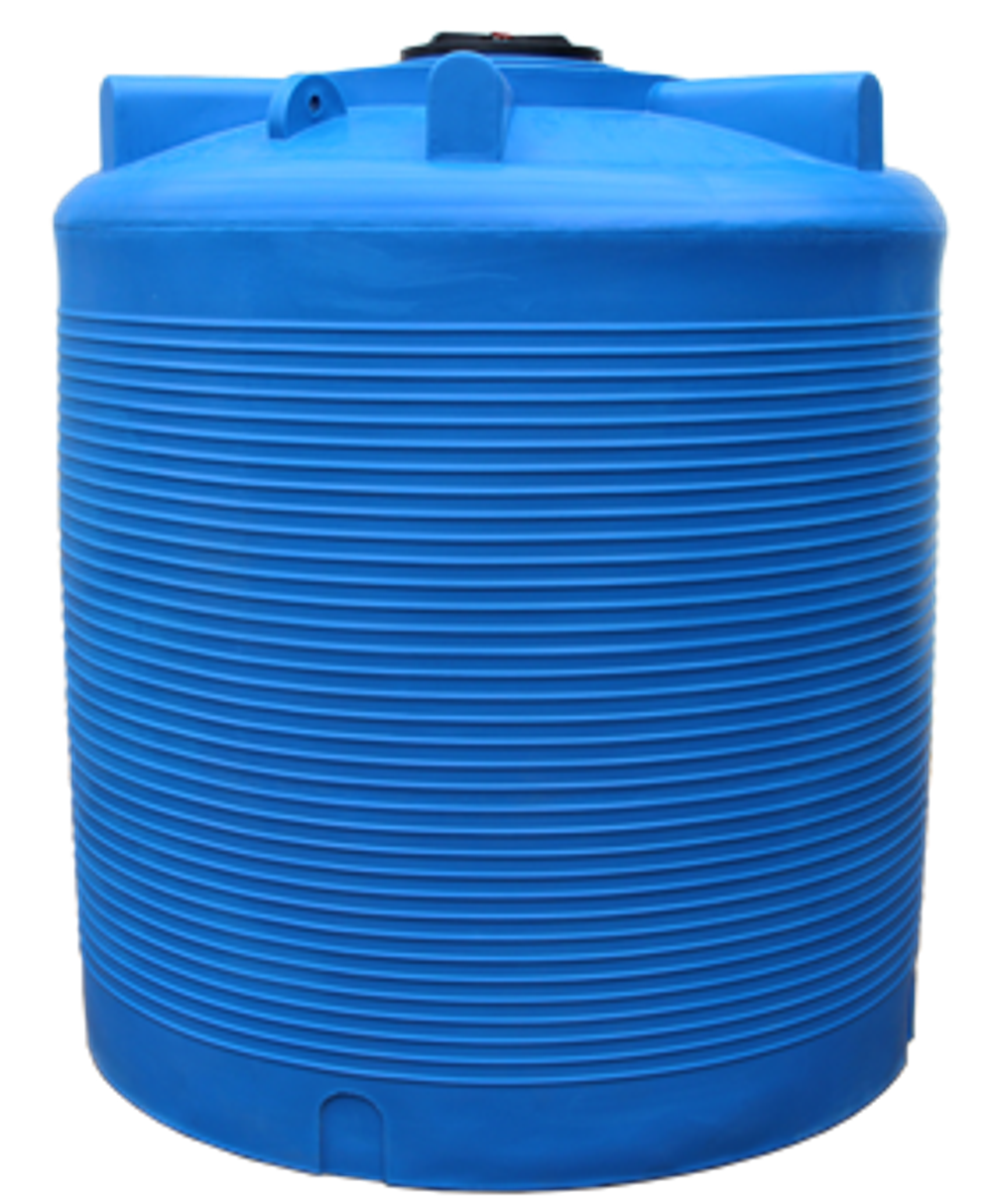 Ёмкость пластиковая пищевая STERH VERT 10000 л. вертикальная (225x225x255см;синий) - арт.555092