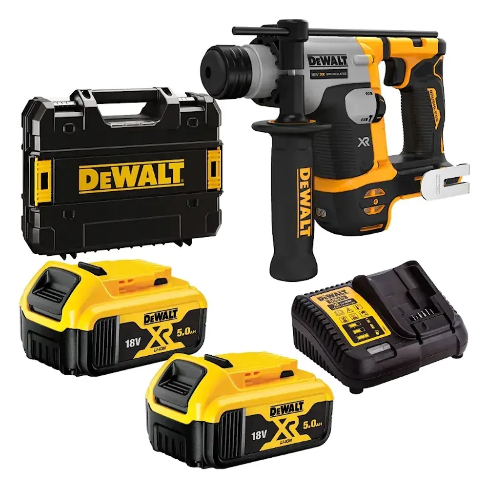 DeWalt DCH172P2 аккумуляторный перфоратор + 2 акб (2 x 5 Ач, ЗУ)