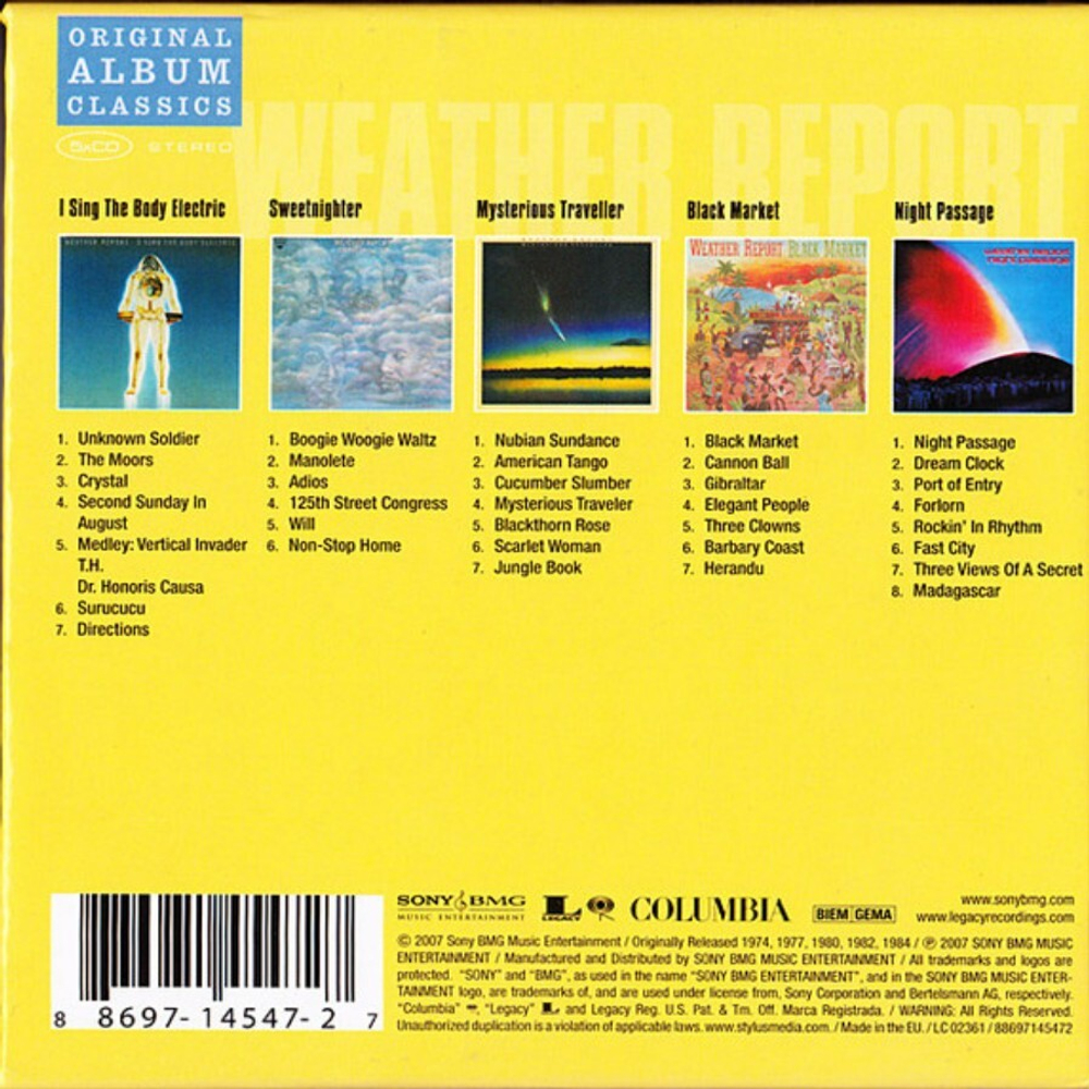 Weather Report / Original Album Classics (5CD)