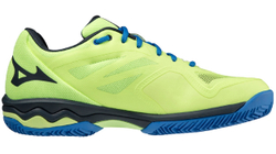 Мужские кросовки для Padel Mizuno Wave Exceed Light Padel - neolime/teclipse/ssonic blue