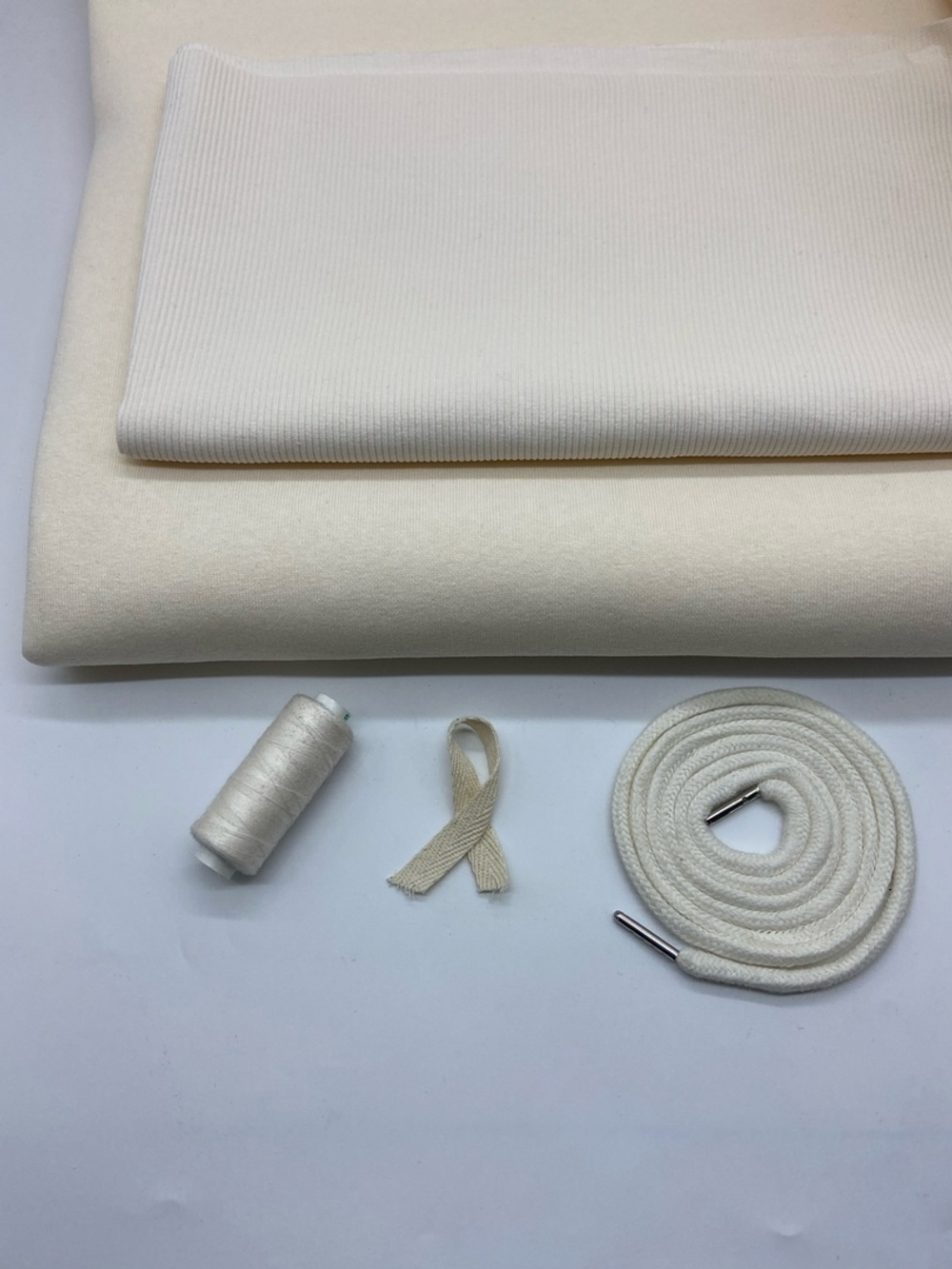 Футер 3 нитка начес Ваниль