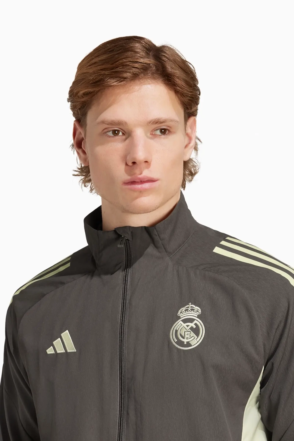 Кофта adidas Real Madrid 25/26 Presentation - зеленый