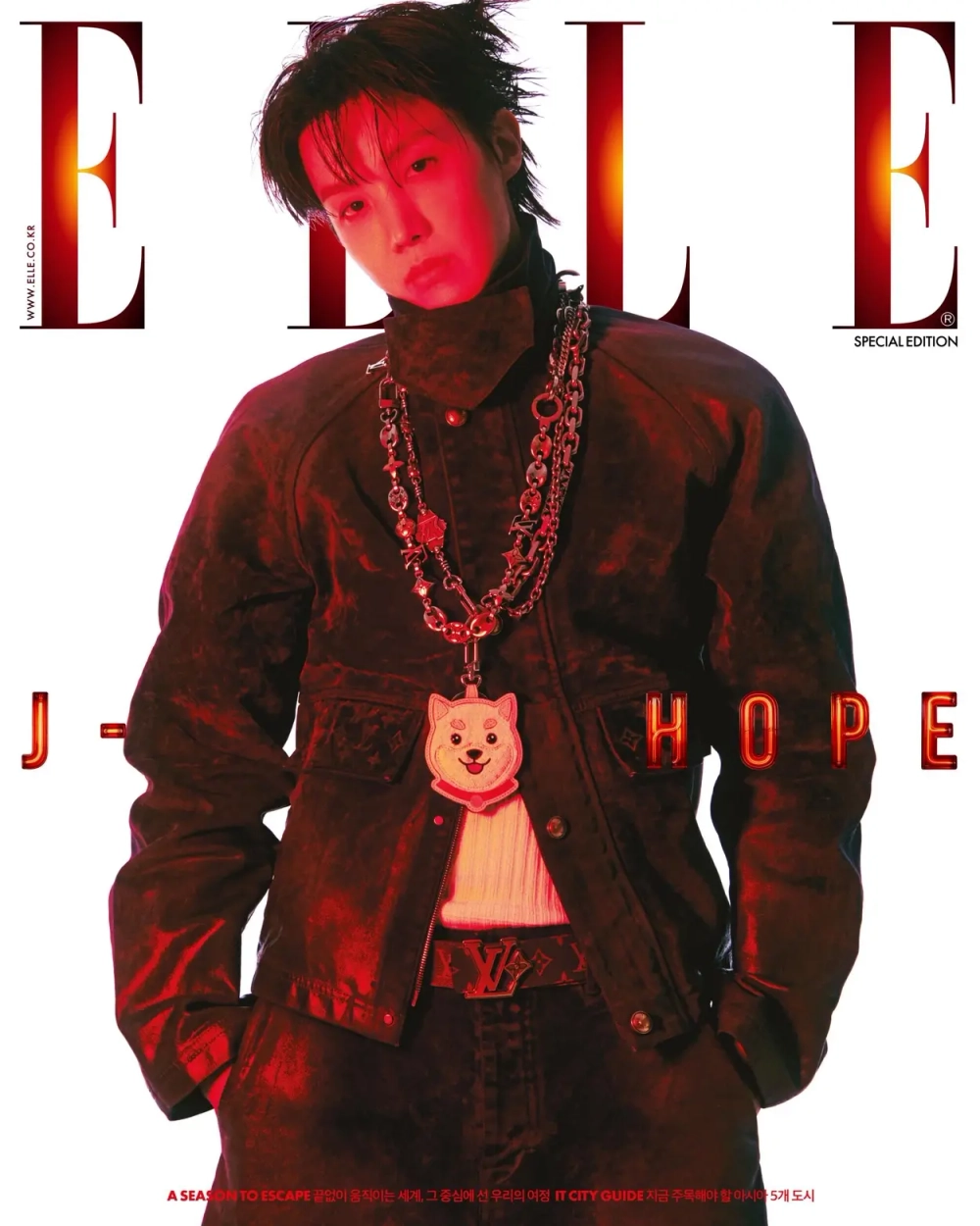 Журнал ELLE - 2025. 12 [Обложка: BTS j-hope]