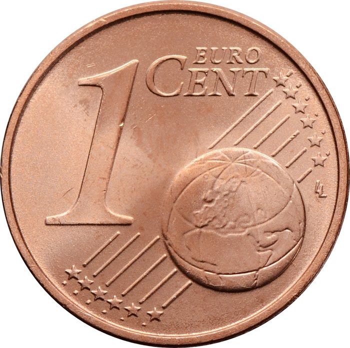 1 евроцент 2018 Эстония (1 euro cent)