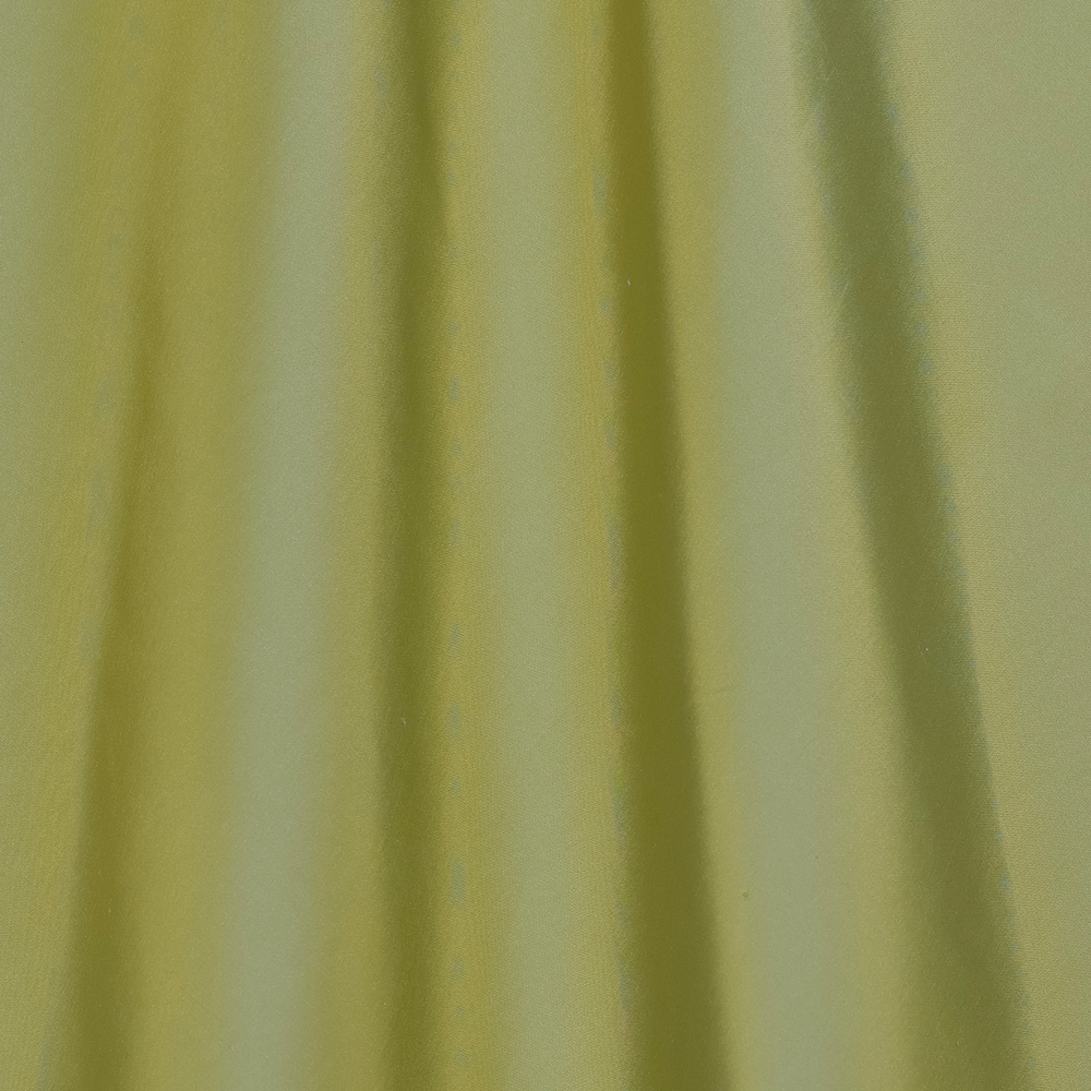 Тонкая чистошёлковая тафта оливкового цвета