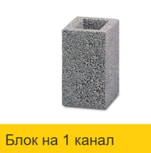 Вентиляционный канал одноходовой