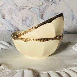 Lenardi 205-941 Набор из 6 салатников 15х6,5см ИМПЕРИАЛ ЗОЛОТО в под.уп.(х6)Фарфор